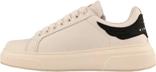 Richmond Minimalistische leren sneakers voor modebewuste mensen Beige Dames