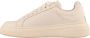 Richmond Minimalistische Sneaker met Logo Belettering Beige Dames - Thumbnail 3