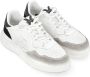 Richmond Witte Leren Sneaker met Suède Details White Heren - Thumbnail 6