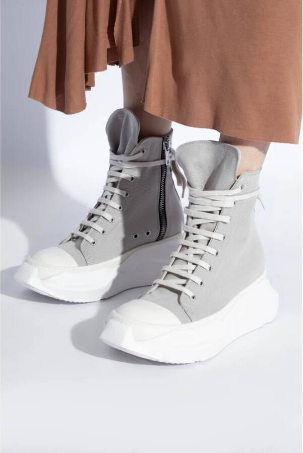 Rick Owens Abstracte sneakers Gray Dames