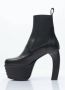 Rick Owens Banana Leren Laarzen Black Dames - Thumbnail 4