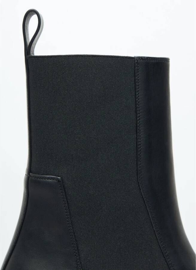 Rick Owens Banana Leren Laarzen Black Dames