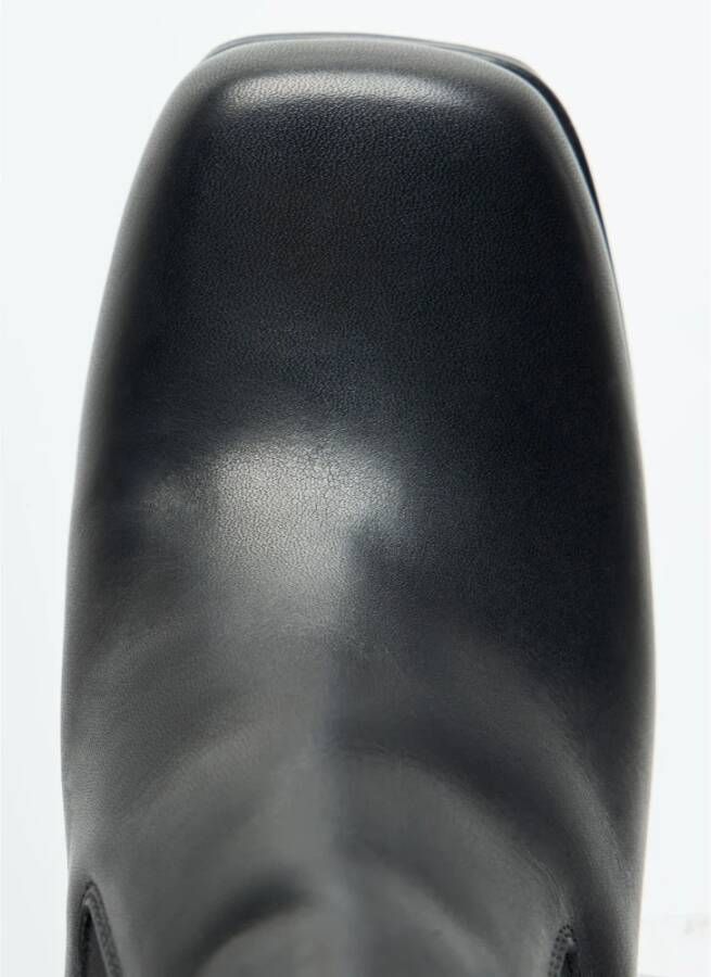 Rick Owens Banana Leren Laarzen Black Dames