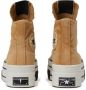 Rick Owens Blonde Hi-Top Platform Sneakers Beige Dames - Thumbnail 2