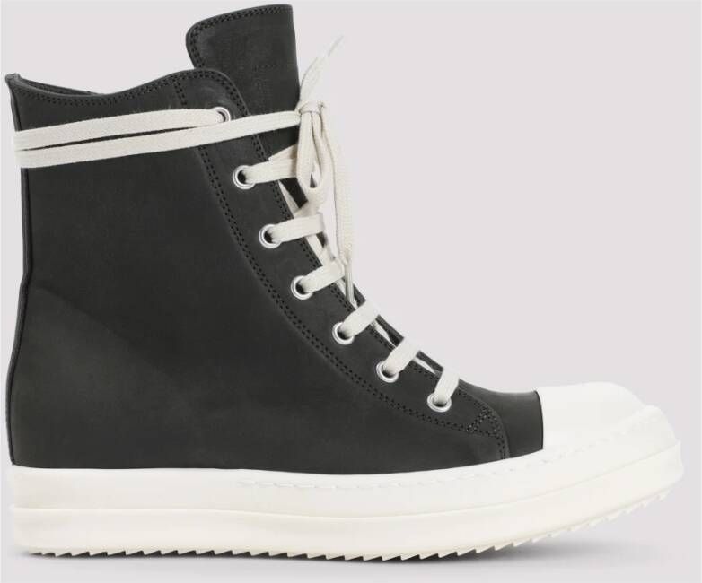 Rick Owens Bosmelk Sneakers Black Dames