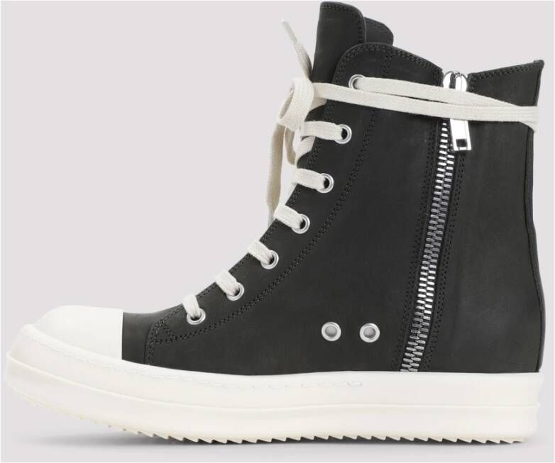 Rick Owens Bosmelk Sneakers Black Dames