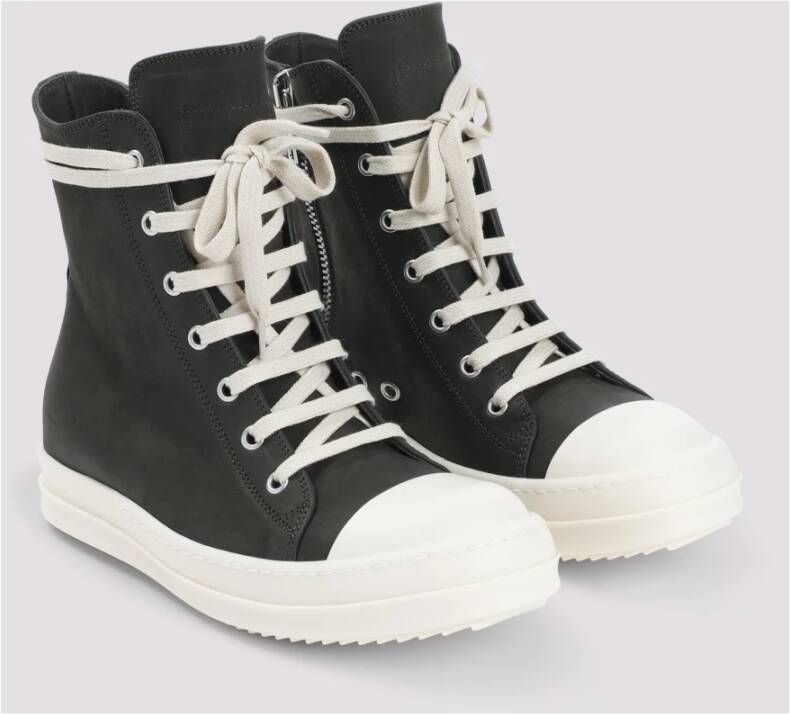 Rick Owens Bosmelk Sneakers Black Dames