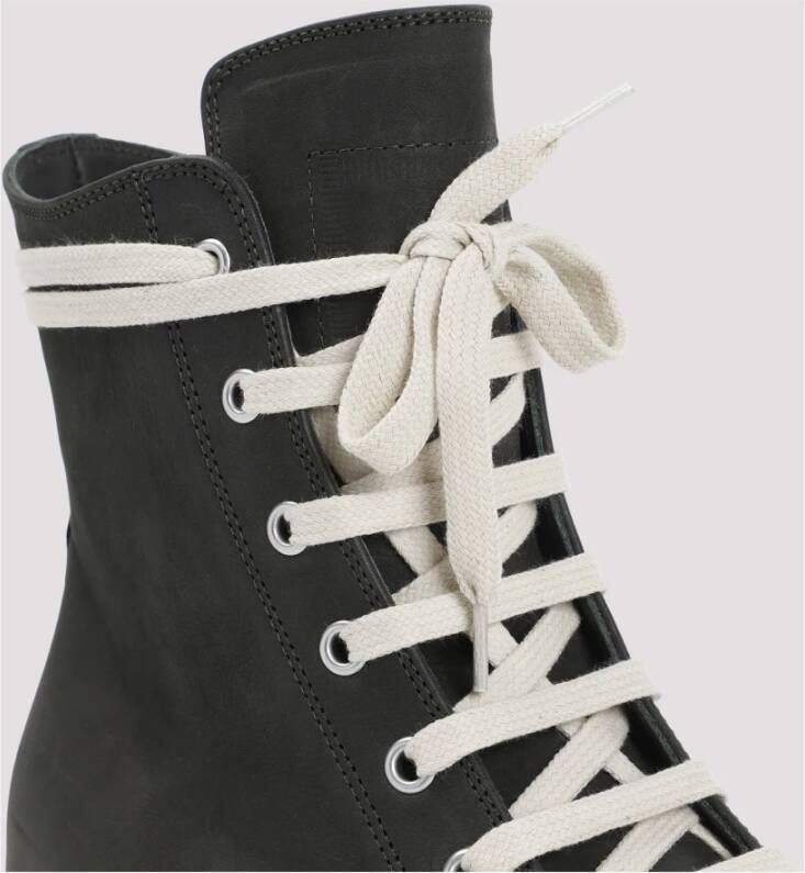 Rick Owens Bosmelk Sneakers Black Dames