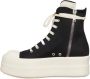 Rick Owens Denim Double Bumper Sneaker Black Dames - Thumbnail 2