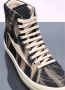 Rick Owens Denim Grafische Vintage Sneakers Multicolor Heren - Thumbnail 2