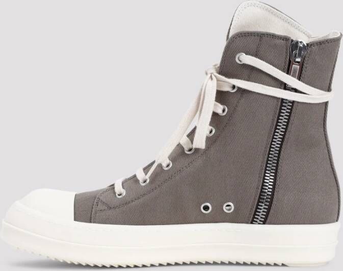 Rick Owens Dust Pearl Milk Sneakers Gray Heren