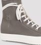 Rick Owens Dust Pearl Milk Sneakers Gray Heren - Thumbnail 4