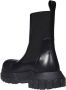 Rick Owens Elastische Inzet Leren Enkellaarzen Black Heren - Thumbnail 3