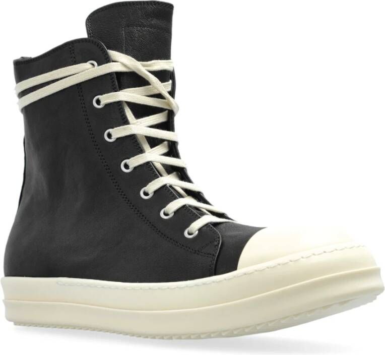 Rick Owens Enkellaagse sneakers Black Heren