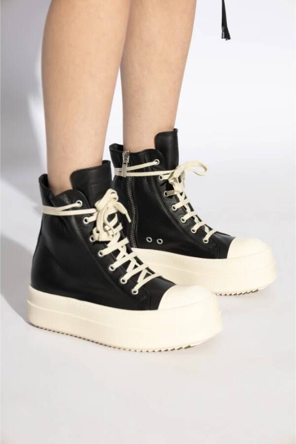 Rick Owens Enkellaagse sneakers Lco Mega Bumper Black Dames