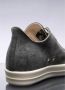 Rick Owens Geborsteld Weefsel Lage Sneakers Gray Heren - Thumbnail 5