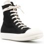 Rick Owens Geobasket Denim Sneakers Zwart Melk Black Heren - Thumbnail 2