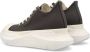 Rick Owens Grijze Sneakers Leer Veters Rubber Zool Gray Heren - Thumbnail 3