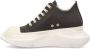 Rick Owens Grijze Sneakers Leer Veters Rubber Zool Gray Heren - Thumbnail 4