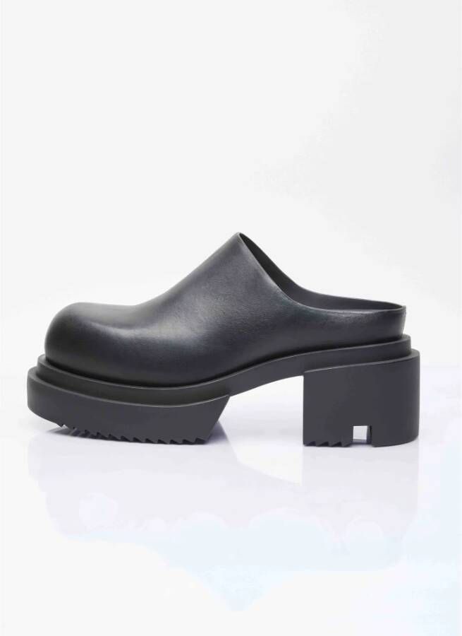 Rick Owens Heeled Mules Black Dames