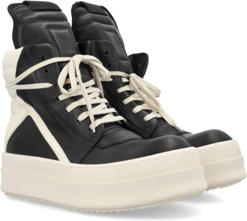 Rick Owens Heren Schoenen Sneakers Zwart melk melk Aw23 Black Heren