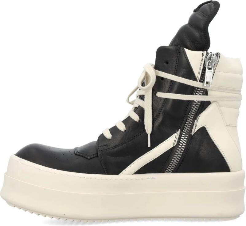 Rick Owens Heren Schoenen Sneakers Zwart melk melk Aw23 Black Heren