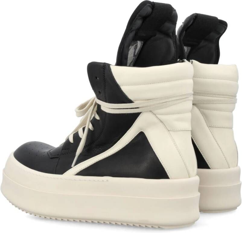 Rick Owens Heren Schoenen Sneakers Zwart melk melk Aw23 Black Heren