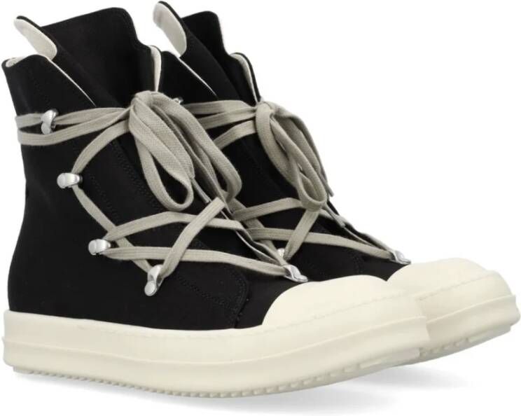 Rick Owens Hexa Zwart Parel Melk Sneakers Black Heren