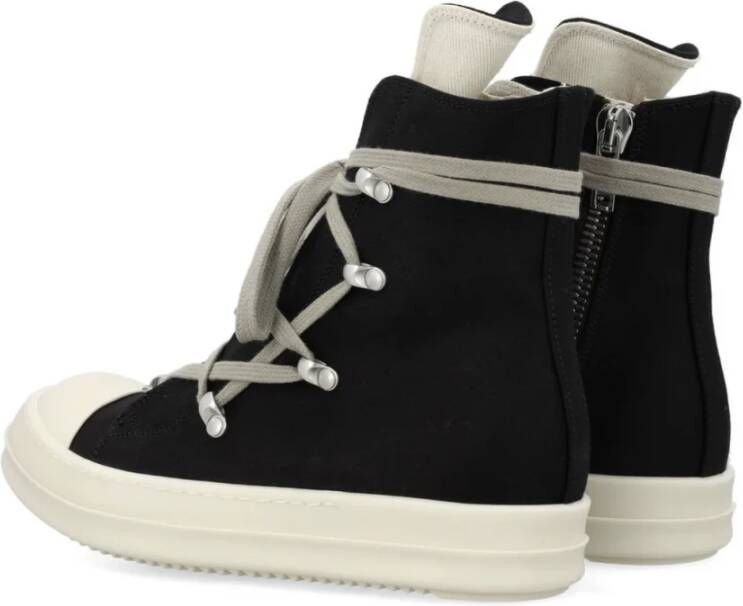 Rick Owens Hexa Zwart Parel Melk Sneakers Black Heren