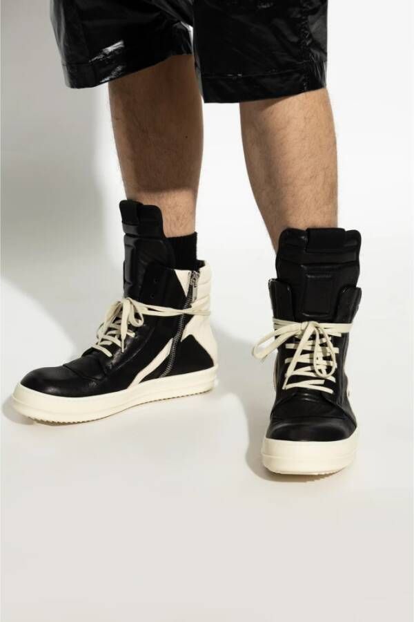 Rick Owens Hoge sneakers Black Heren