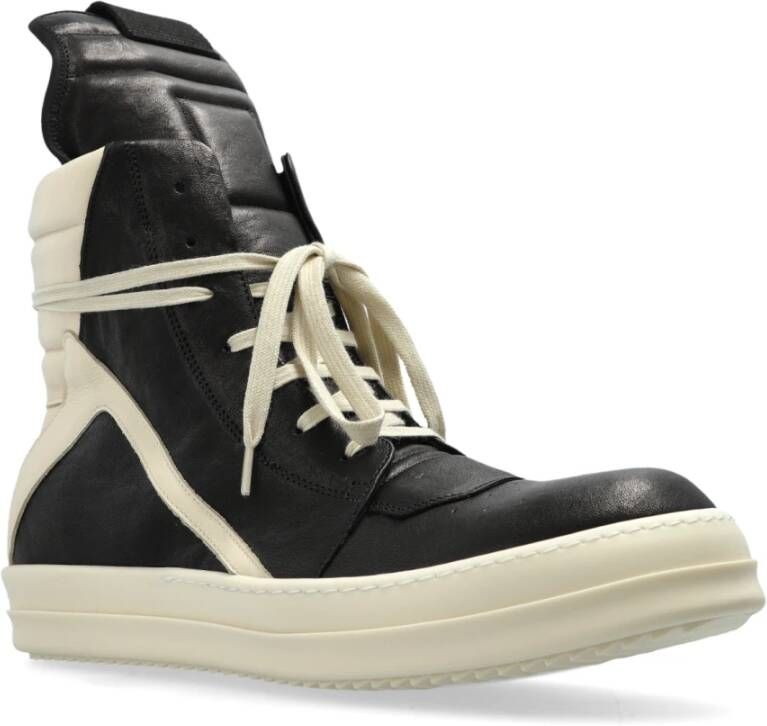 Rick Owens Hoge sneakers Black Heren