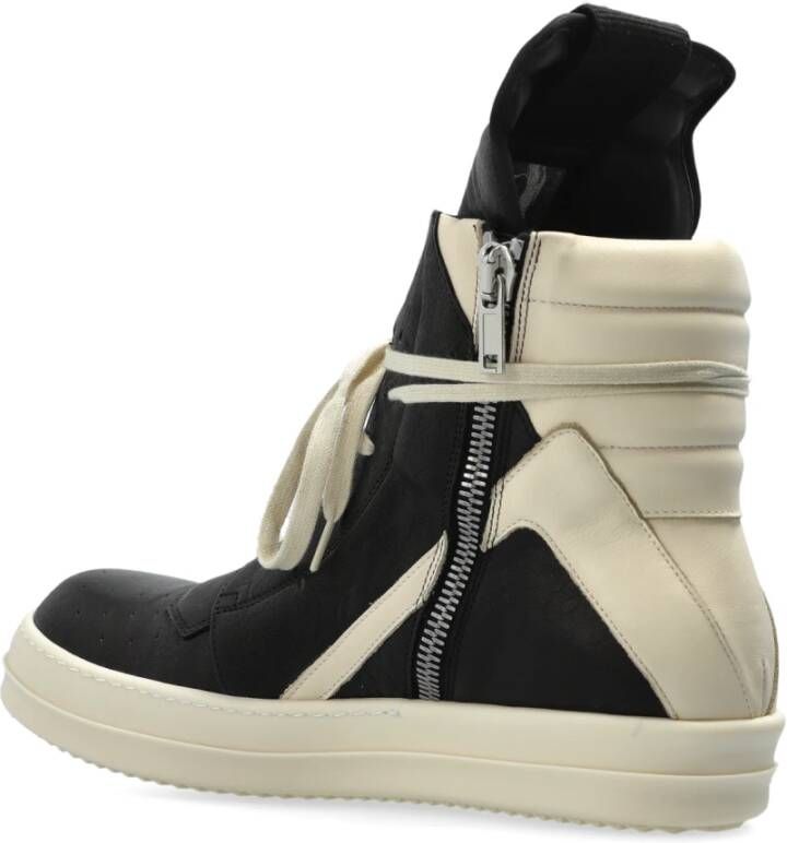 Rick Owens Hoge sneakers Black Heren