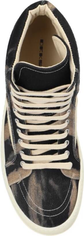 Rick Owens Hoge sneakers Vintage Black Heren