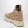 Rick Owens Hoge Top Sneaker Samenwerking Beige Heren - Thumbnail 2