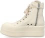 Rick Owens Puffer High Top Lace Sneakers Beige Dames - Thumbnail 3