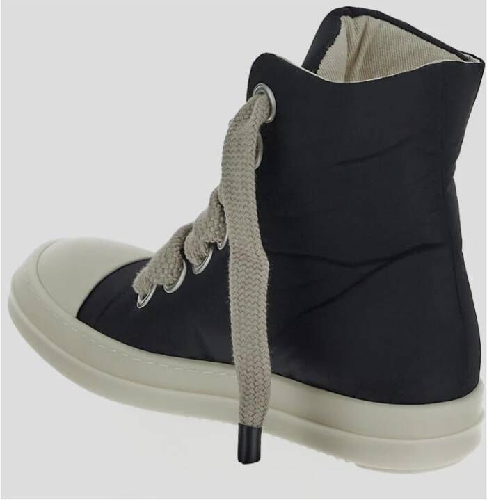 Rick Owens Jumbo Lace Puffer Sneaker in nylon Black Dames