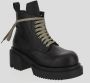 Rick Owens Leren Army Laarzen Black Heren - Thumbnail 1