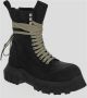 Rick Owens Leren Army Tractor Boot Black Heren - Thumbnail 2