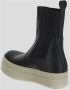 Rick Owens Leren Bumper Beatle Laars Black Dames - Thumbnail 2