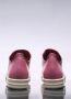 Rick Owens Leren Lage Sneakers Ronde Neus Vetersluiting Pink Dames - Thumbnail 6