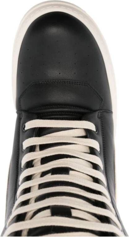 Rick Owens Leren Sneakers Mega Geobasket Stijl Multicolor Heren