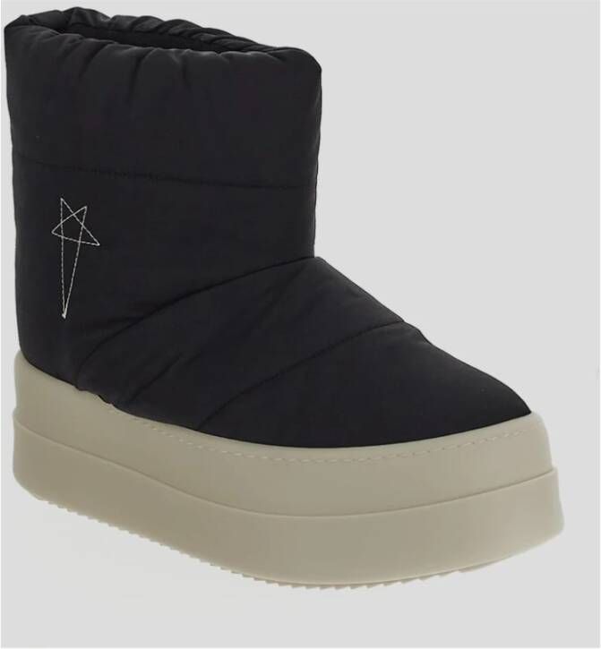 Rick Owens Lunar Mega Bumper Laars Black Heren