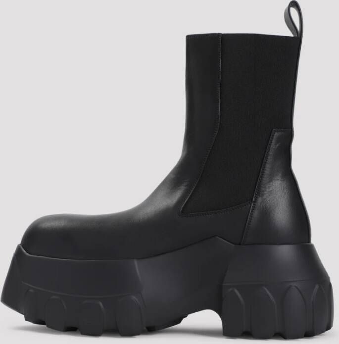 Rick Owens Mega Tractor Laarzen in Zwart Black Heren