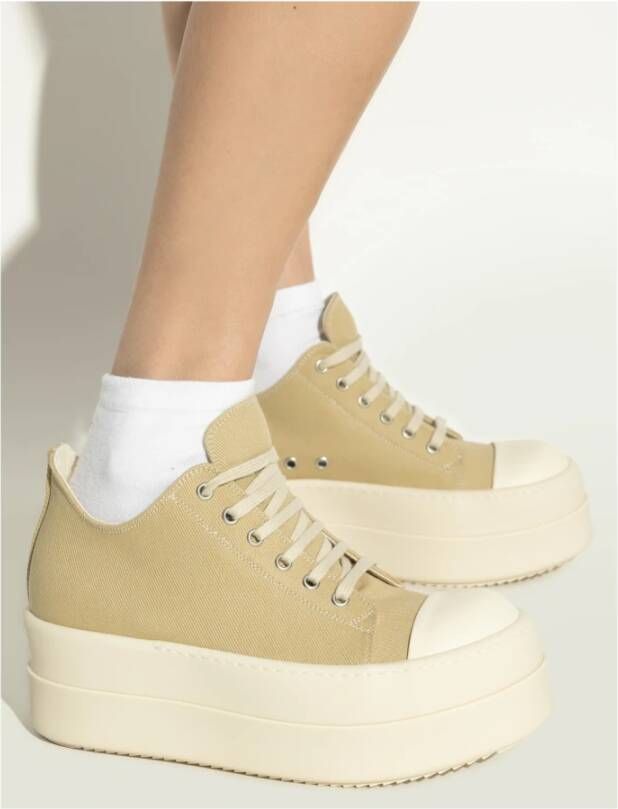 Rick Owens Platform sneakers Beige Dames