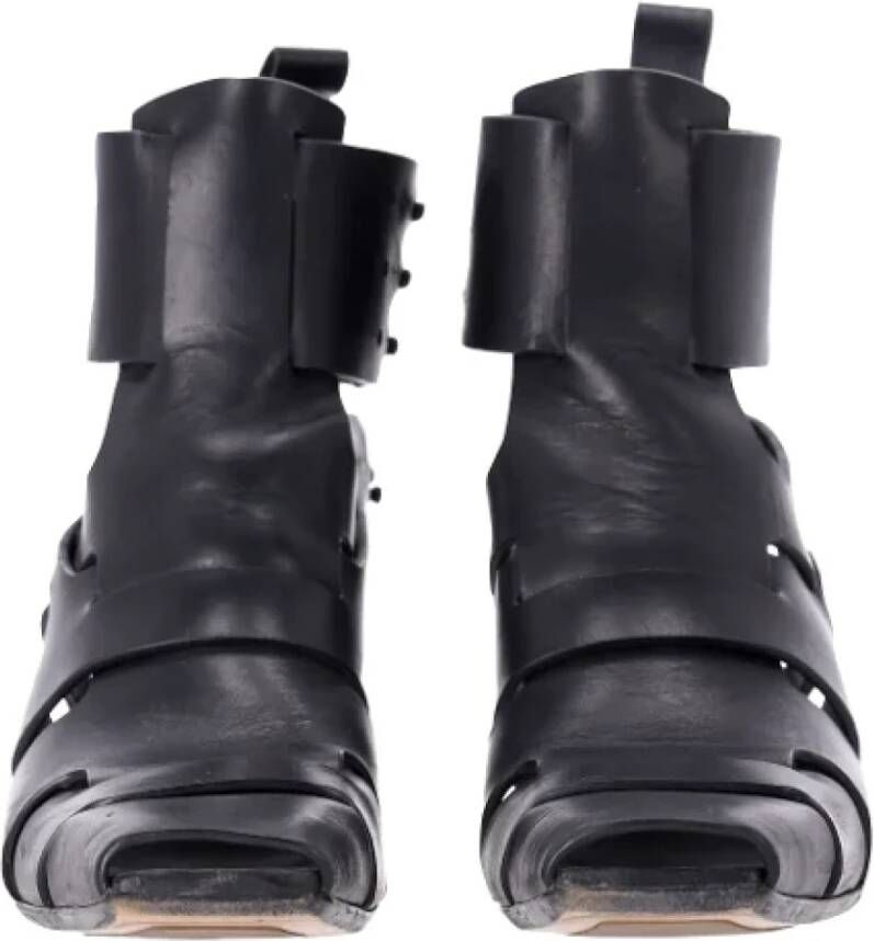 Rick Owens Pre-owned Leather sandals Black Dames