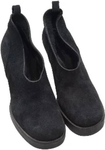 Rick Owens Pre-owned Suede heels Black Dames