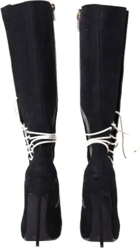 Rick Owens Pre-owned Suede heels Black Dames