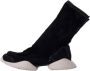 Rick Owens Pre-owned Suede sneakers Black Heren - Thumbnail 3