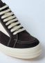 Rick Owens Retro Sneakers van Katoen met Suède Panelen Brown Heren - Thumbnail 3