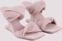 Rick Owens Roze & Paarse Suède Sandalen Pink Dames - Thumbnail 3